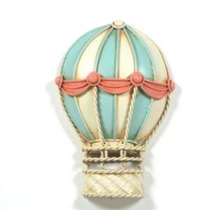 Hot air balloon fridge magnet(metal)