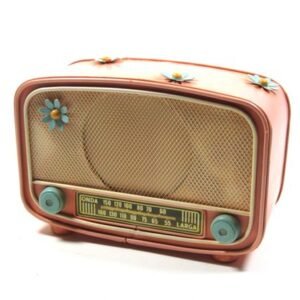 Radio coin bank(metal)