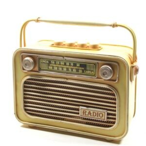 Radio coin bank(metal)