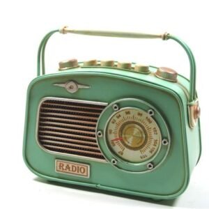 Radio coin bank(metal)