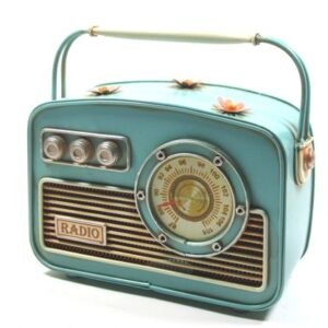 Radio coin bank(metal)