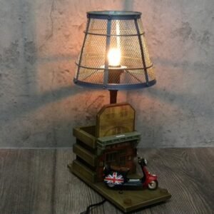 Penholder-craft Lamp(metal & MDF)