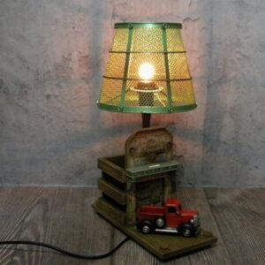 Penholder-craft Lamp(metal & MDF)