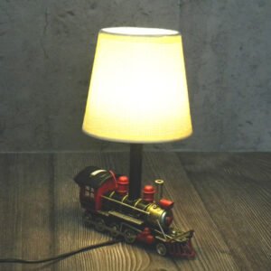 Craft Lamp=(metal & linen)