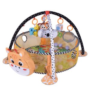 Cocobebe 2 in 1 Giraffe Play Mat & Ball pit, include 20Balls