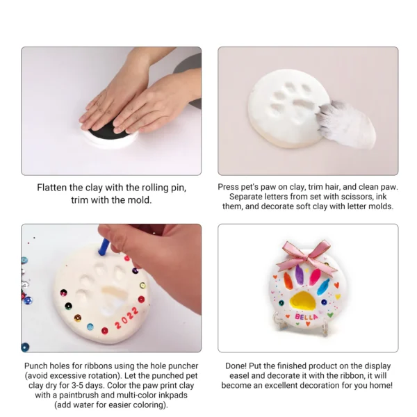Pet Paw Print Kit - Image 4