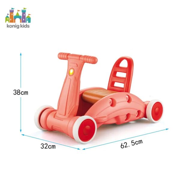 3In 1 Walker Rocker Car - Image 5