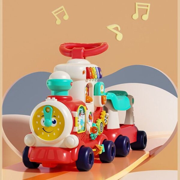 4In 1 Push & Ride Train - Image 2