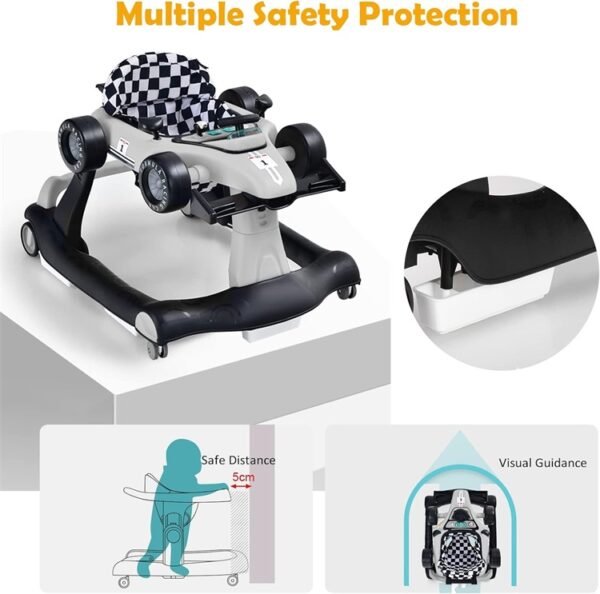 4 In 1Baby Walker Activity Center - Image 2