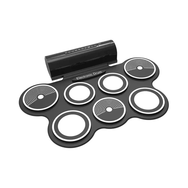 7 pads electronic drum kit Konix MD759 Digital Midi Electric Drum Set - Image 2