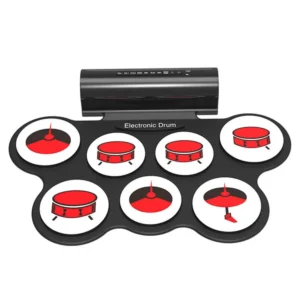 Digital Portable Hand Roll Up Electronic Drum Kit Silicone Electric Drum Set