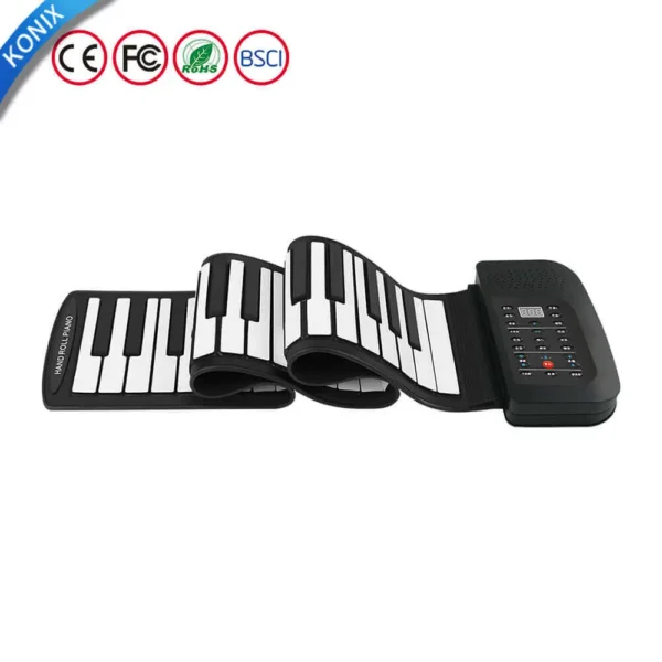 Electronic roll up Piano Professional Electric Flexible Digital 88 Keys Roll Up - Image 2