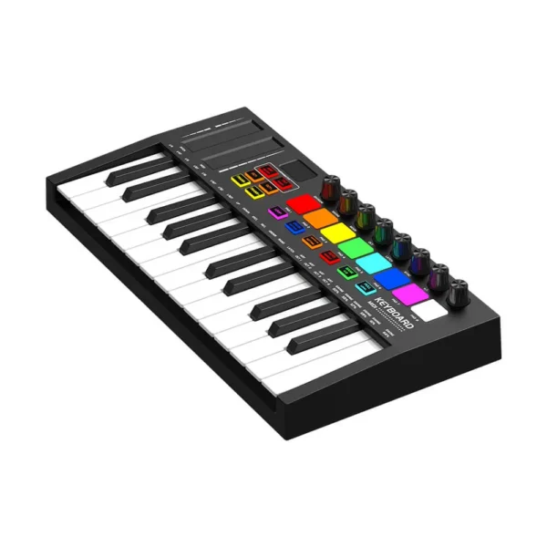 MIDI Controller Konix MD02 Music Piano Portable 25 Key Electric Keyboard - Image 2