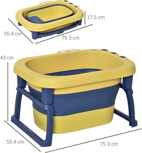 Baby Bathtub with Stool Seat - Image 5
