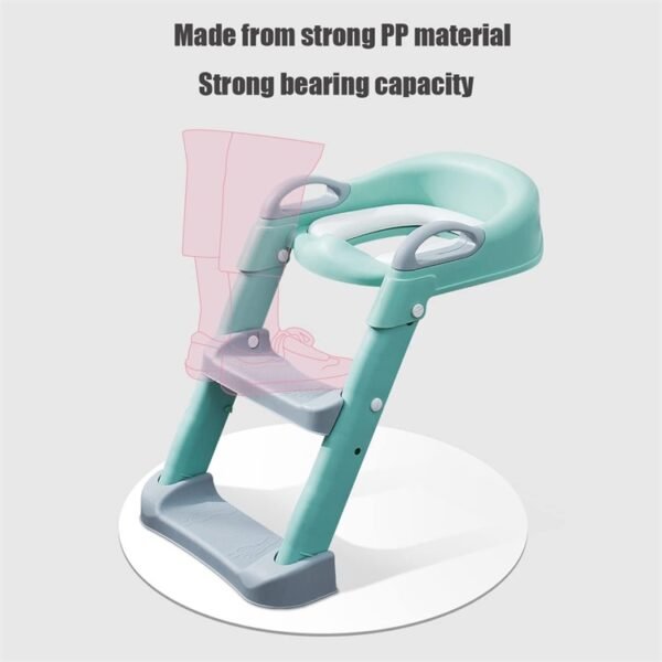Foldable Toilet Ladder Chair - Image 3