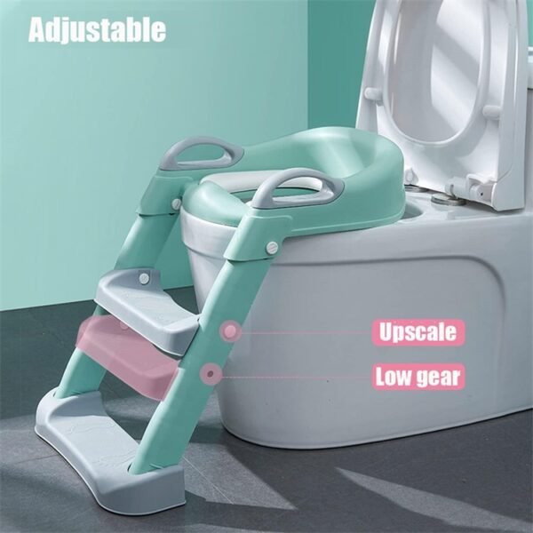 Foldable Toilet Ladder Chair - Image 2