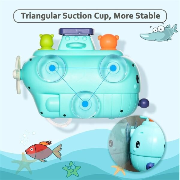 Whale Submarine Bath Toys - Image 5