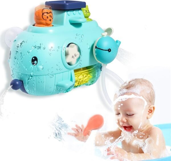 Whale Submarine Bath Toys