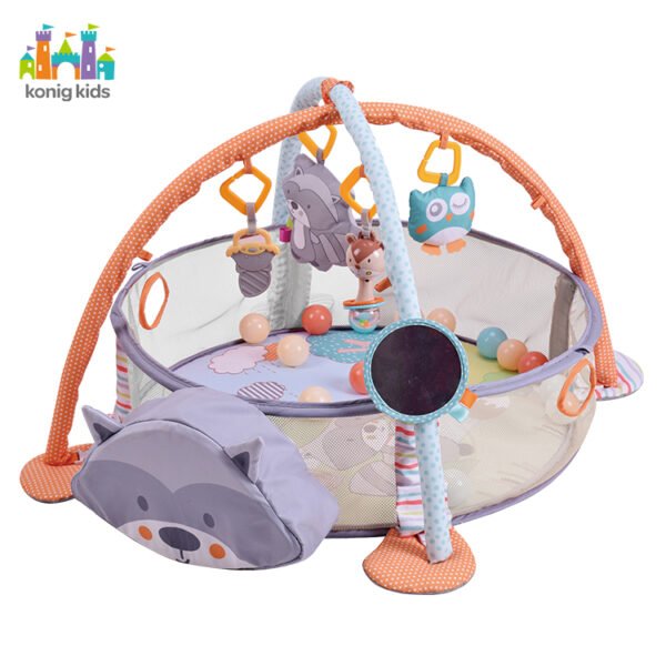 Baby play mat with fence - Image 3