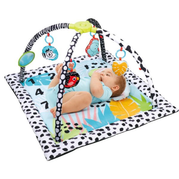 Baby foldable soft padded play Gym mat - Image 4