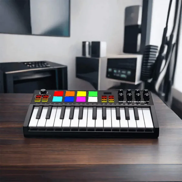 Midi Keyboard controller 25 Key konix MD03 professional Digital Piano Musical Instrument