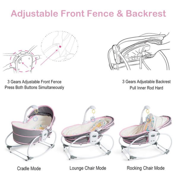 Baby Rocker Bassinet - Image 3