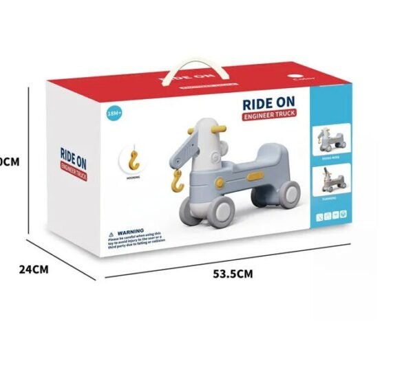 Rocking Ride on Engineer car - Image 4