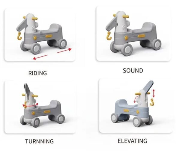 Rocking Ride on Engineer car - Image 3