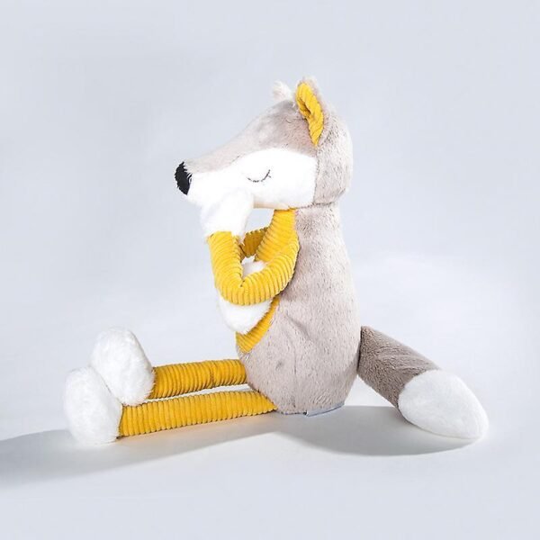 Yellow Fox Stuffed Animal - Image 3