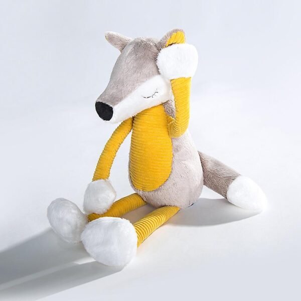 Yellow Fox Stuffed Animal - Image 2