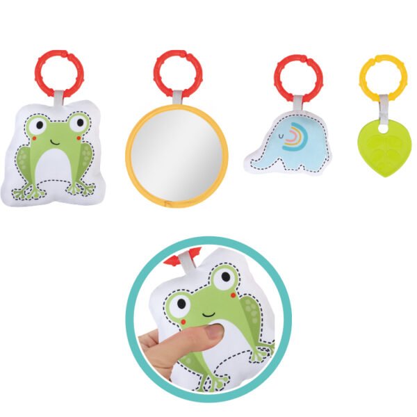 3 in 1 Baby folding wipeable play Gym mat - Image 3