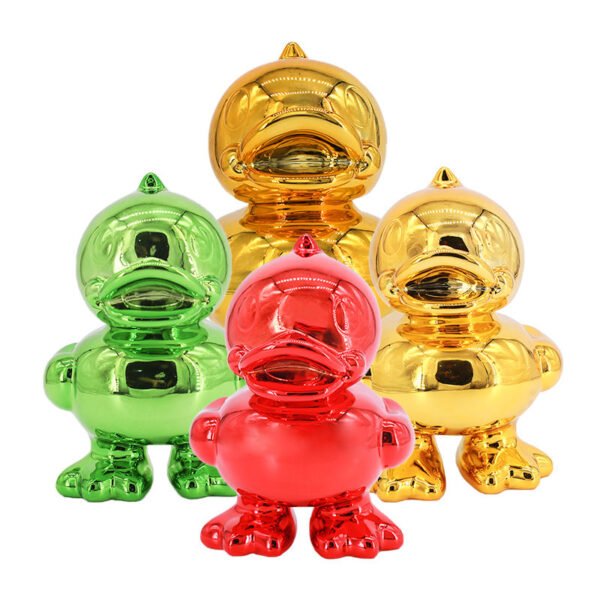 metallic Electroplated duck an exquisite decoration - Image 5
