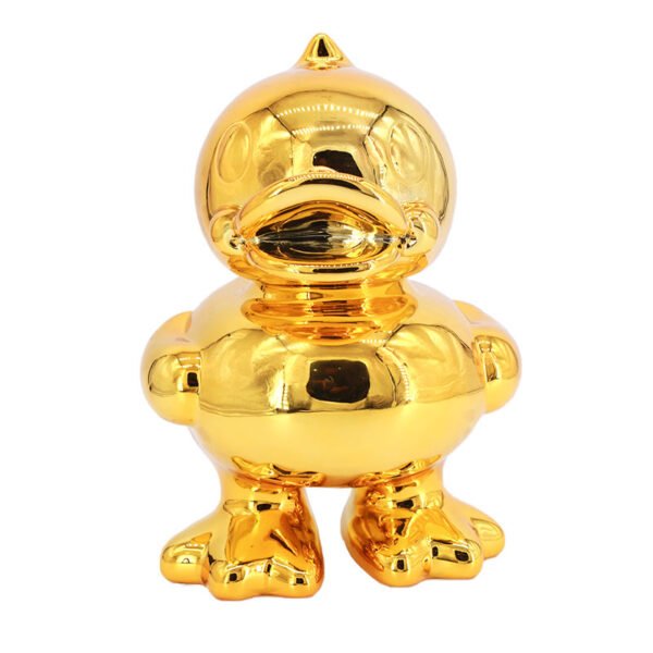 metallic Electroplated duck an exquisite decoration - Image 3