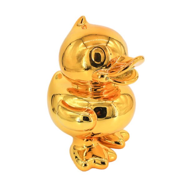 metallic Electroplated duck an exquisite decoration - Image 2