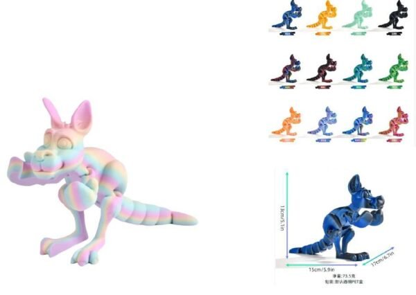 Boxing Kangaroo (Movable) - Image 3