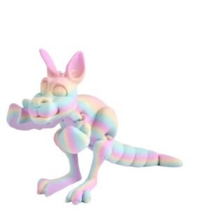 Boxing Kangaroo (Movable)