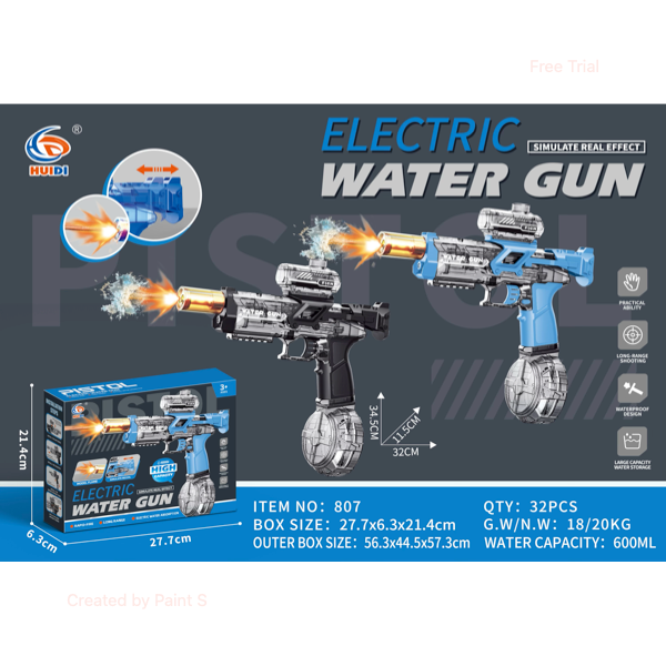 Electric water gun