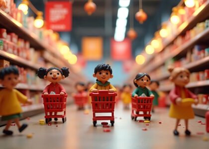 Chinese toy store