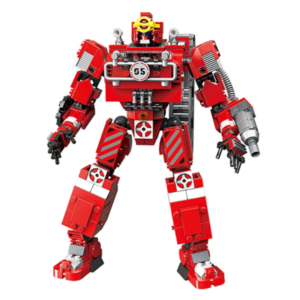 Deformation Fire Truck Bricks