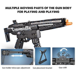 Gun Blocks Submachine Gun Toy 4