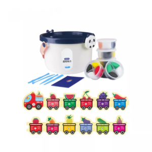 12 Themed Storage Bucket Clay Set