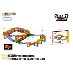 Electric rail car Magnetic plate set 4