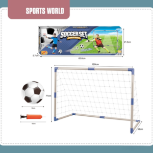 Single goal football goal