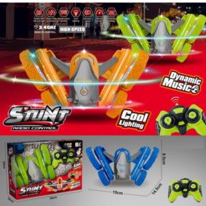 Double sided blooming stunt car