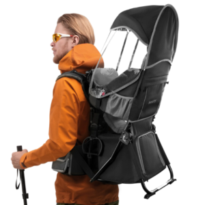 Baby Backpack Carrier With Trekking Poles