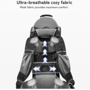 Baby Backpack Carrier With Trekking Poles 10